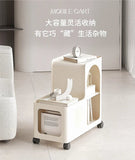 Home Living Room Table Modern Simple Tea Table Side Cabinet Bookshelf Children's Bedroom Nightstand Nordic Furniture Aimak Store