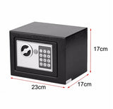 Digital Safe Box Safety Money Gun Electronic Lock Safe Fireproof Safes for Home Strongbox Small Cash Security Lockable Storage Aimak Store