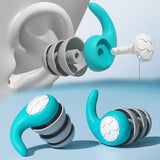 Anti Noise Silicone Earplug Sleep Noise Reduction Ear Plug Canceling Soundproof Ear Plugs Waterproof Swimming In Ear Protector Aimak Store