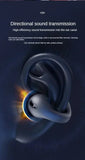 NEW Bluetooth 5.3 Wireless Bone Conduction Headphones T75 Clip Ear Music Noise Canceling Headset HD Call Sports Gaming Earphone Aimak Store