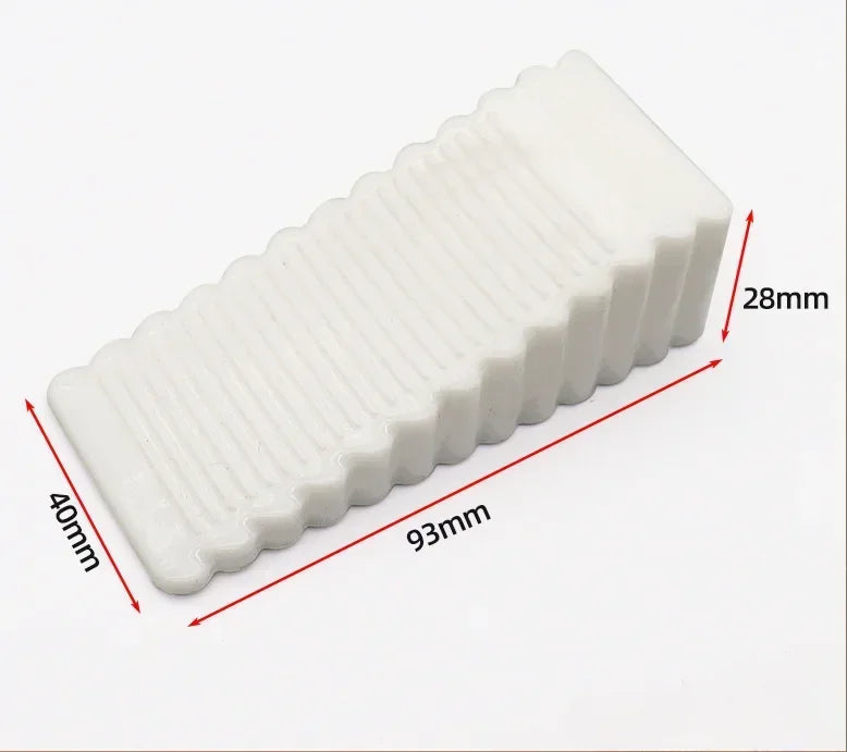 Anti-slip Door Stopper Rubber No Need to Punch Holes It Can Move Doorstop Household Use Anti-collision Front Wedge Home Aimak Store