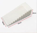 Anti-slip Door Stopper Rubber No Need to Punch Holes It Can Move Doorstop Household Use Anti-collision Front Wedge Home Aimak Store