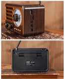 Retro Wireless Bluetooth Speaker Vintage  FM Radio Receiver Rechargeable HIFI Sterero Mp3 PlayerSUPPORT USB/SD/TF Aimak Store