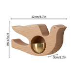 Wooden Door Bell Japanese Wind Chime Room Decor Home Front Doorbell Landscape Bell Garden Decoration Shopkeeper Remind Bell 풍경 종 Aimak Store