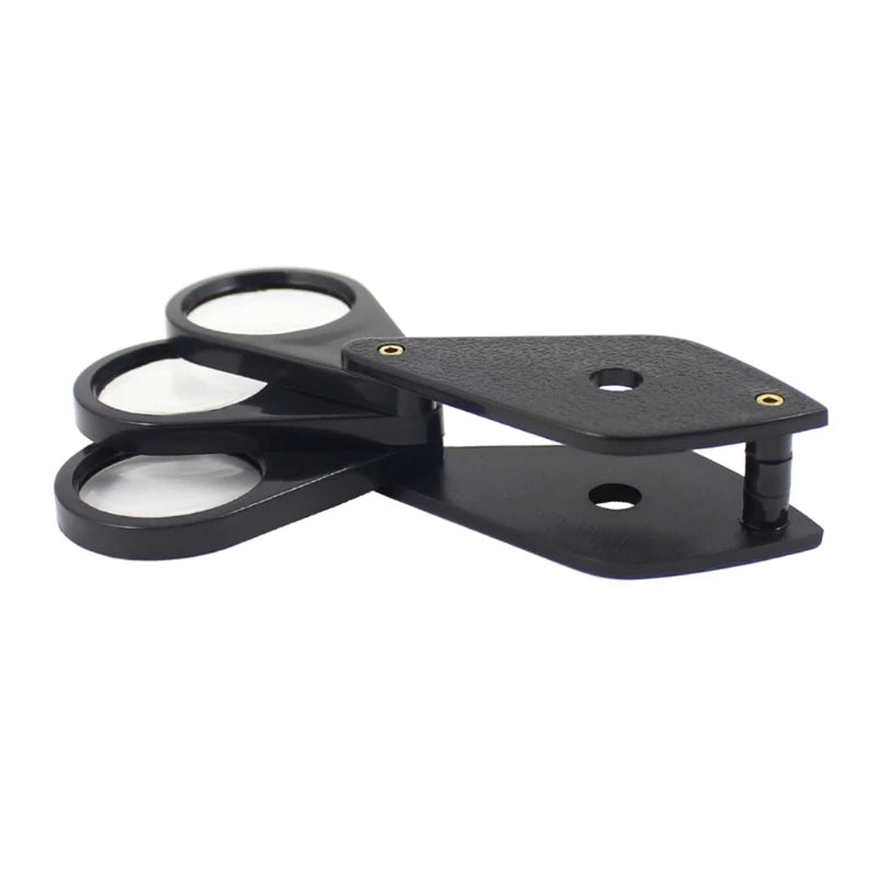 Handheld Magnifying Glass 4x 8x 12x Foldable Magnifying Lens Portable Eye Loupe Magnifier for Inspection Jewelry Coins Aimak Store