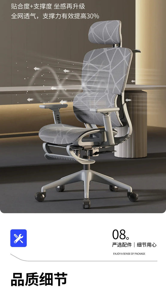 Silla Ergonómica Computer Home Office Chair Family Back Comfortable Seat Hollow Study Long Sitting Ergonomic Chair Aimak Store