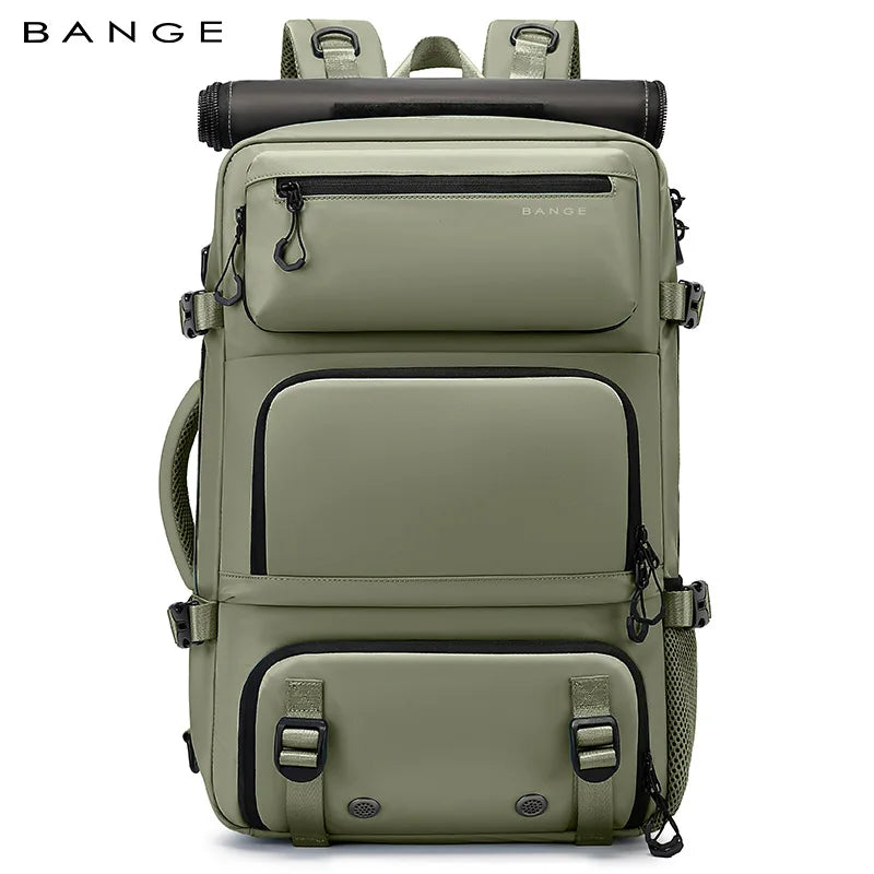 Bange 16 inch Laptop Backpack vacuum compression Backpack Business Large Capacity school Backpack expand outdoor backpack Aimak Store