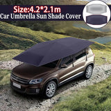 Car Roof Sun Umbrella Car Roof Cloth Dustproof And Uv Resistant Outdoor Waterproof Folded Portable Canopy Cover Aimak Store