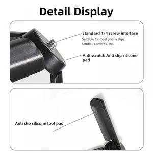 Mini Tripod for DJI Osmo Pocket 3 Desktop Stand Stabilizer Holder for Insta360 X3 Pocket 3 Pocket 2 Gimbal Tripod Accessories Aimak Store
