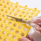 TPE Anti-slip Splice Toilet Ground Mat Bathroom Carpet Pet Cage Floor Mat Rabbit Foot Mat Aimak Store