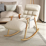 Rocking Chair Folding Nordic Balcony Lazy Chair Adult Leisure Technology Cloth Rocking chairs Sofa Bedroom Garden Lounge Seat Aimak Store