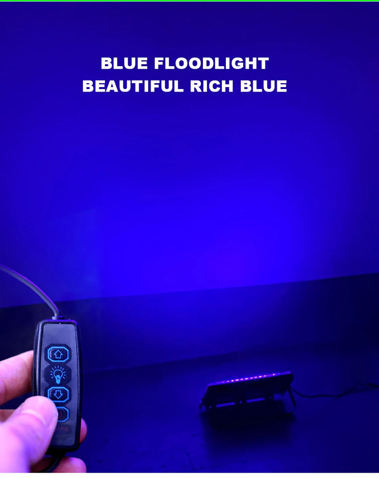 LED UV USB FloodLight 50W 100W 150W Disco Party LED USB Stage Blacklight AC 220V Ultraviolet Fluorescent Stage Lamp Floodlight Aimak Store