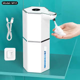Automatic Soap Dispenser 360Ml 4 Level Liquid Foaming Soap Dispenser Long Battery Charging Automatic Soap Dispenser No Drilling Aimak Store