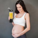 New Portable Blender 600ML Electric Juicer Fruit Mixers 4000mAh USB Rechargeable Mini Smoothie Blender Orange Juicer Machine Aimak Store