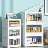 Foldable Storage Box Large Capacity Sundries PP Organizer Bedroom Transparent Stackable Toy Snacks Sorting Bin Closet Organizer Aimak Store