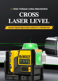 Dewalt DW089LG Laser Level 12 Line 3 Sides*360 Degree Vertical Lines Laser Level Meter Outdoor Uses 12V Lithium Battery Aimak Store