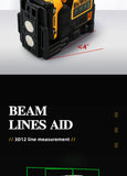 Dewalt DW089LG Laser Level 12 Line 3 Sides*360 Degree Vertical Lines Laser Level Meter Outdoor Uses 12V Lithium Battery Aimak Store