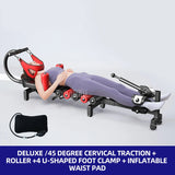 Lumbar Spine Stretcher Spinal Traction Home Height Increasing Fitness Spinal Traction Device Inverted And Soothing Bed Aimak Store