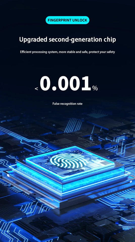 Xiaomi Smart Fingerprint Padlock IP54 Waterproof and Rust-proof Padlock Smart Electronic Anti-theft Password Lock Cabinet Drawer Aimak Store