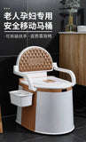 Portable and Portable Toilet for Household Use Urinal for Elderly People When Getting Up At Night and Toilet for Pregnant Women Aimak Store