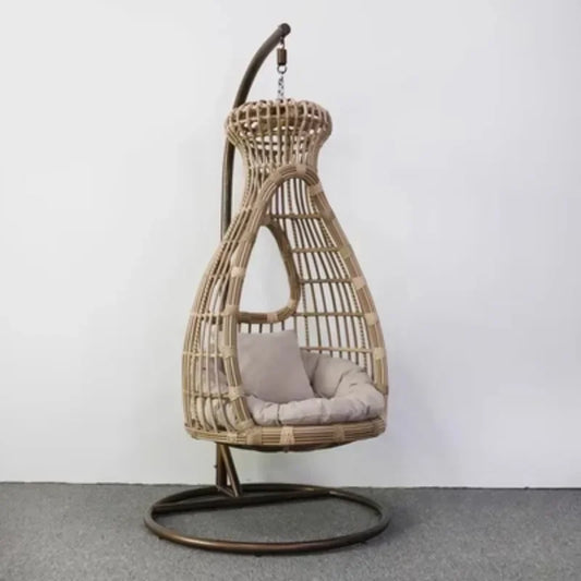 outdoor Internet celebrity hanging chair balcony rattan bird's nest indoor leisure courtyard swing rattan coffee table