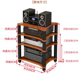 HiFi amplifier rack cabinet shock mount removable CD player video audio equipment metal tripod Desktop tripod stand speaker Aimak Store