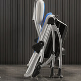 Bathroom Chair for Elderly with Backres Folding Shower Seat for Safety Non-Slip Locking Ideal for Senior Citizen Pregnant Women Aimak Store