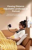 Baseus Flexible Universal Neck Phone Holder Hanging Neck Lazy Necklace Cell Phone Desk Mount Bracket for iPhone 16 15 14 Pro Max Aimak Store