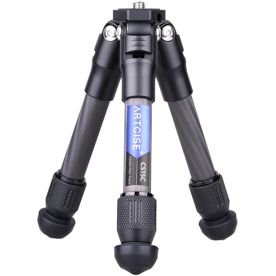 ARTCISE CS15C Carbon Fiber Compact Travel Portable Tabletop Mini Tripod with 360° Panorama Ballhead for DSLR Camera Mobile Phone Aimak Store
