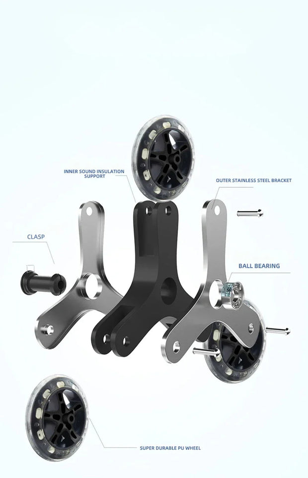 Light Grocery Shopping Trolley Household Climbing Stairs Folding Trailer Outdoor Travel Hand Pull Shopping Cart Aimak Store