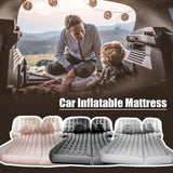 68.9*51.2in Portable Car Inflatable Camping Mattress With Pillows Air Pump Auto Air Bed Mattress SUV Sleeping Pad Tools Aimak Store