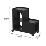 Home Living Room Table Modern Simple Tea Table Side Cabinet Bookshelf Children's Bedroom Nightstand Nordic Furniture Aimak Store