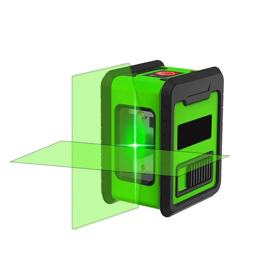 Professional Mini Laser Level Tool 2 Lines Green Laser Self-leveling Leveling Horizontal Vertical Cross Laser Levers Machine Aimak Store