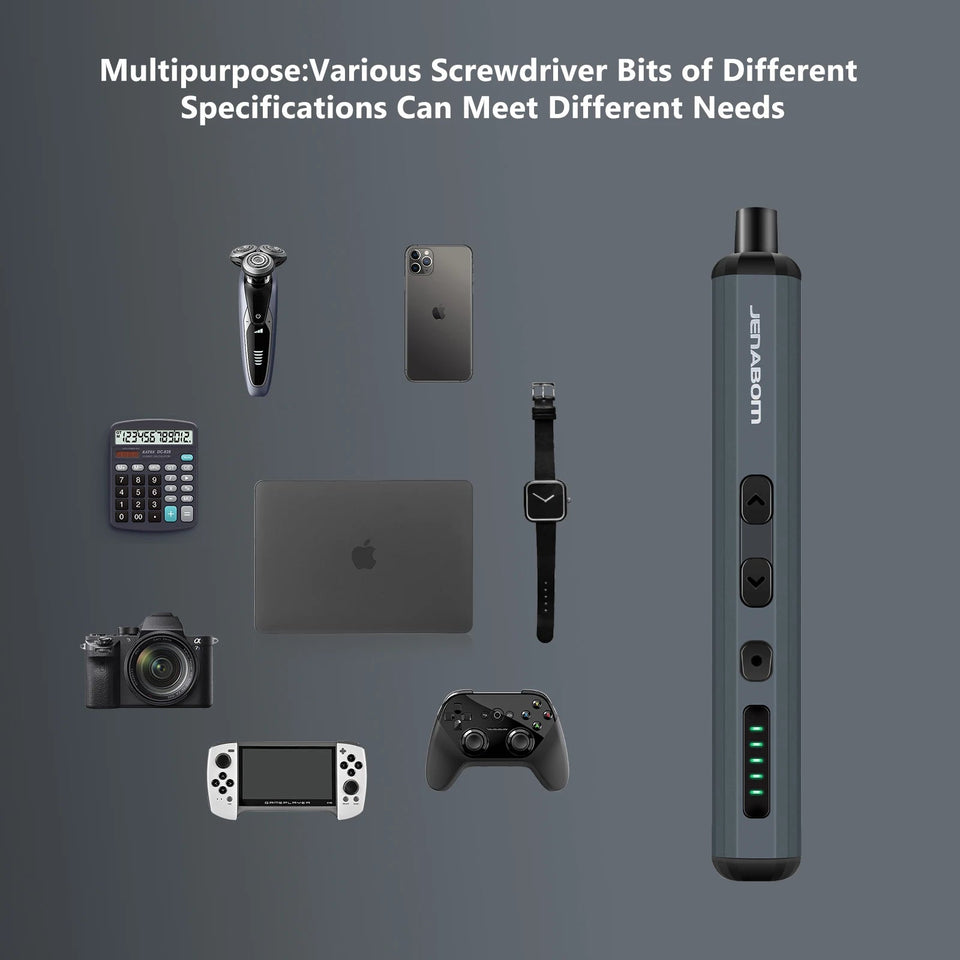 68 in 1 Mini Cordless Electric Screwdriver Set Precision Rechargeable Kit Magnetic Storage Maintenance Tools for Phone Camera PC Aimak Store