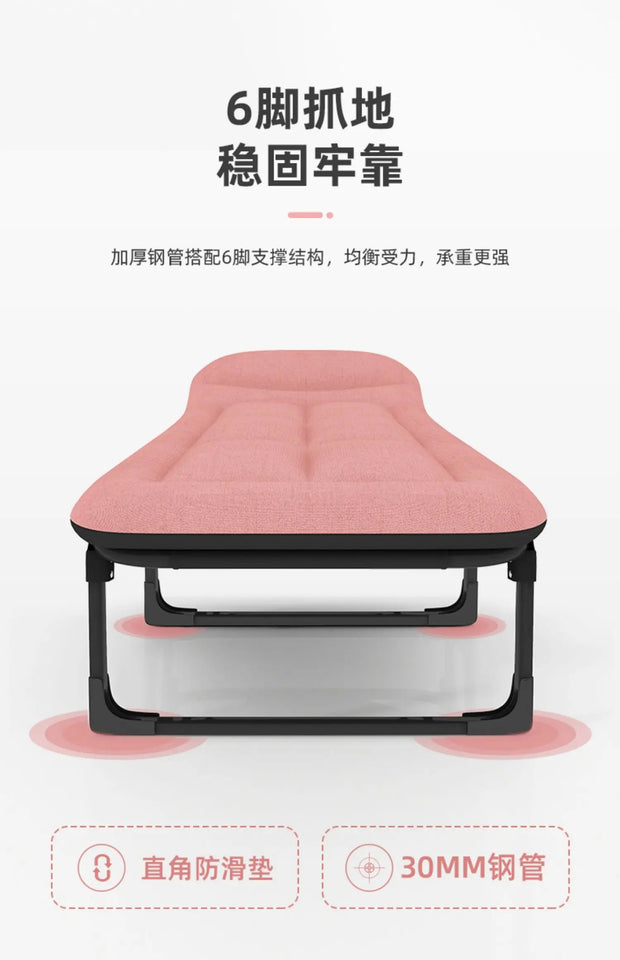 AOLIVIYA Simple Folding Bed For Office Hospital Nap Rest Bedroom Single Home Use A11 Aimak Store