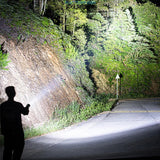 Portable Mini Highlight Flashlight Outdoor Floodlight Long Battery Life Waterproof Camping Light Power Bank Flashlight Aimak Store