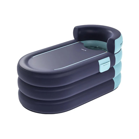Shower Bucket for Adults PVC Folding Children's Bath Thickened Bathtub Household Inflatable Bathtub Adult Shower Bucket