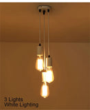 Linear Pendant Lights E27 Simple Black/white/silver 90-260v Bar Cafe Indoor Lighting Fixtures Decoration Hanging Lamp Restaurant Aimak Store