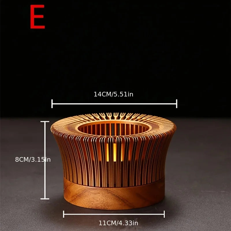 Gold Hollow Aluminum Alloy Teapot Warmer Coffee Pots Candle Base Heater Stove Household Glass Teapot Tea Stove Milk Warmer Stand Aimak Store