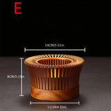 Gold Hollow Aluminum Alloy Teapot Warmer Coffee Pots Candle Base Heater Stove Household Glass Teapot Tea Stove Milk Warmer Stand Aimak Store