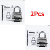 1/2Pcs Master Lock ProSeries Stainless Steel Anti-theft Waterproof Padlock Home Dormitory Outdoor Password Lock 1174 Aimak Store