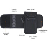 Magnetic Water Bottle Sleeve Pouch Magnetic Water Bottle Holder Gym Bag Magnetic Holder for Gym Office & Travel Aimak Store