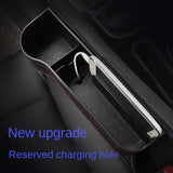 Car Seat Crevice Storage Box Seat Gap Slit Pocket Catcher Organizer Universal Car Seat Organizer Card Phone Key Holder Pocket Aimak Store
