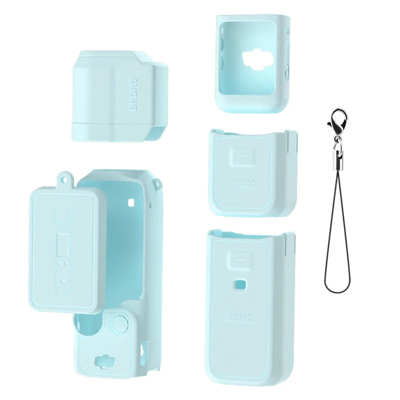 Case for DJI OSMO Pocket 3 Silicone Protective Cover Anti-Scratch Lens Cap Protector for Pocket3 Case Camera Shell Accessories Aimak Store