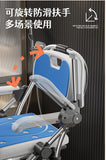 Bathroom Chair for Elderly with Backres Folding Shower Seat for Safety Non-Slip Locking Ideal for Senior Citizen Pregnant Women Aimak Store