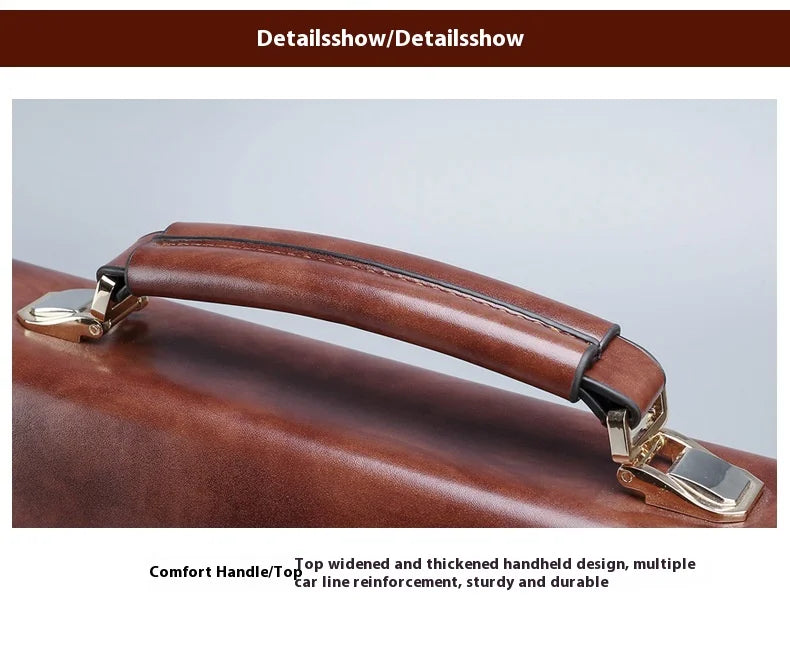 Men's High Quality Business Briefcase Crossbody Shoulder Messenger Bags Male Office Handbag Laptop Bags Bolsos Para Hombre Aimak Store