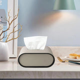 PU Leather Tissue Box Cover Decorative Organizer Tissue Box Holder Home Decor Multipurpose Tissue Holder for Car Toilet Paper Aimak Store