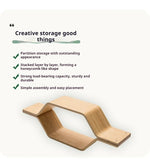 Bookcase Desk Shelf Display Storage Bedroom Furniture Multipurpose Organizer Cabinet Librero Wooden Room Bookshelf Home Living Aimak Store