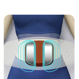 Ergonomic Electric Lumbar Traction Massager Adjustable Vibration Waist Spine Support Back Massage Machine Inflatable Stretcher Aimak Store