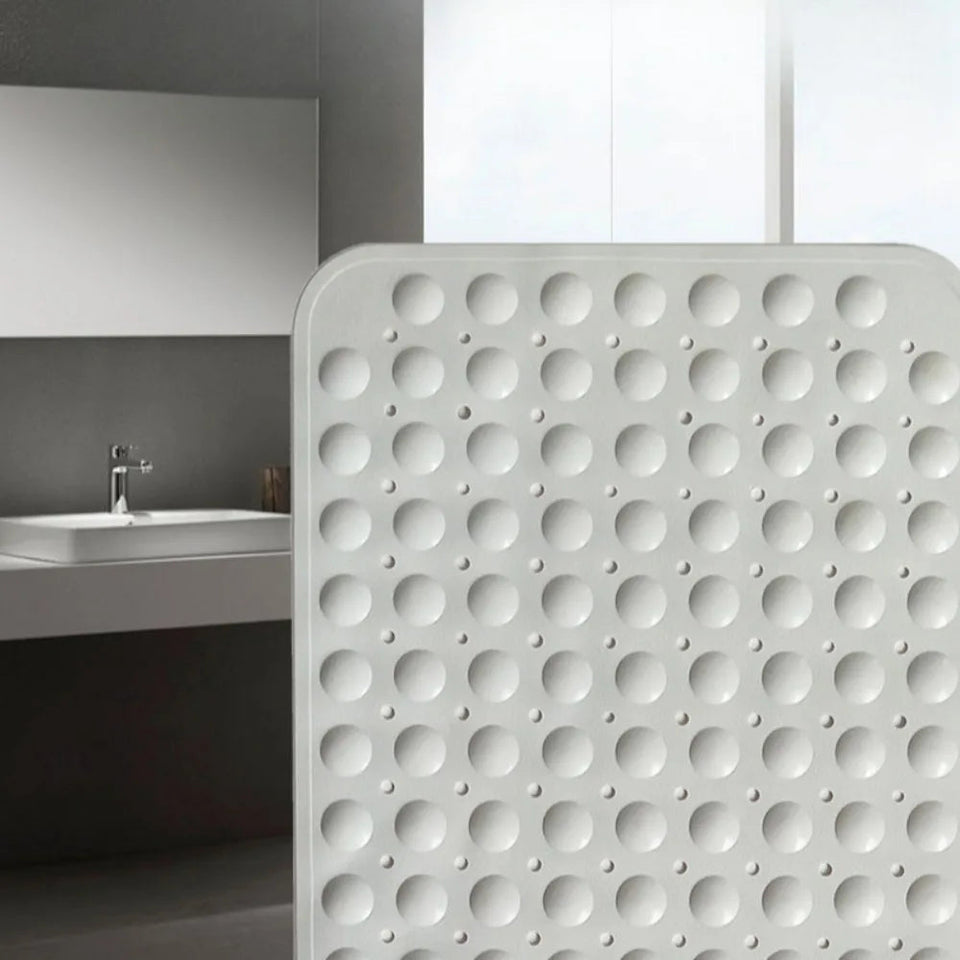 non-slip bathtub mat shower mat  with drain holes and suction cups machine washable household bathroom shower carpet bathroom Aimak Store